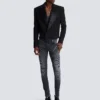 Cropped double crepe jacket Cropped double crepe jacket