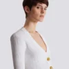Cropped knit cardigan Cropped knit cardigan