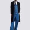 Dark blue denim dungarees Dark blue denim dungarees