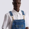 Dark blue denim dungarees Dark blue denim dungarees