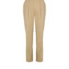 Darted 7/8 trousers in cotton gabardine Darted 7/8 trousers in cotton gabardine