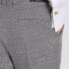 Darted shorts with Prince of Wales check Darted shorts with Prince of Wales check