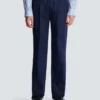 Darted trousers in cotton twill