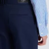 Darted trousers in cotton twill