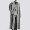 Darted trousers in Prince of Wales wool Darted trousers in Prince of Wales wool