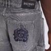 Denim loose-fit cargo jeans Denim loose-fit cargo jeans