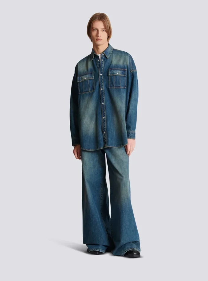Denim shirt