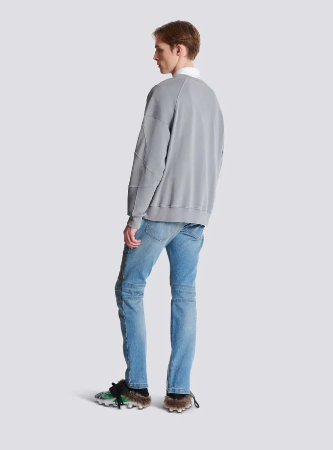 Embroidered Balmain Médaille sweatshirt Embroidered Balmain Médaille sweatshirt