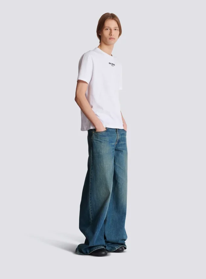 Embroidered Balmain Paris T-shirt Embroidered Balmain Paris T-shirt