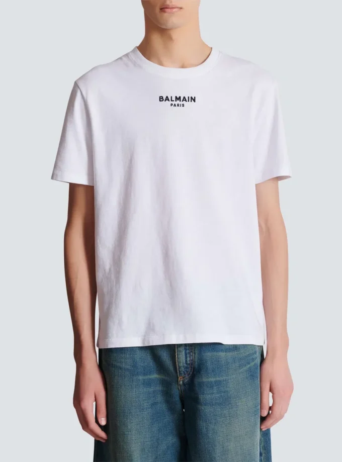 Embroidered Balmain Paris T-shirt Embroidered Balmain Paris T-shirt