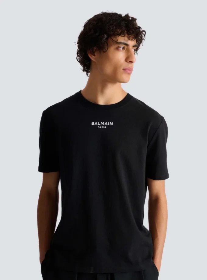 Embroidered Balmain Paris T-shirt Embroidered Balmain Paris T-shirt