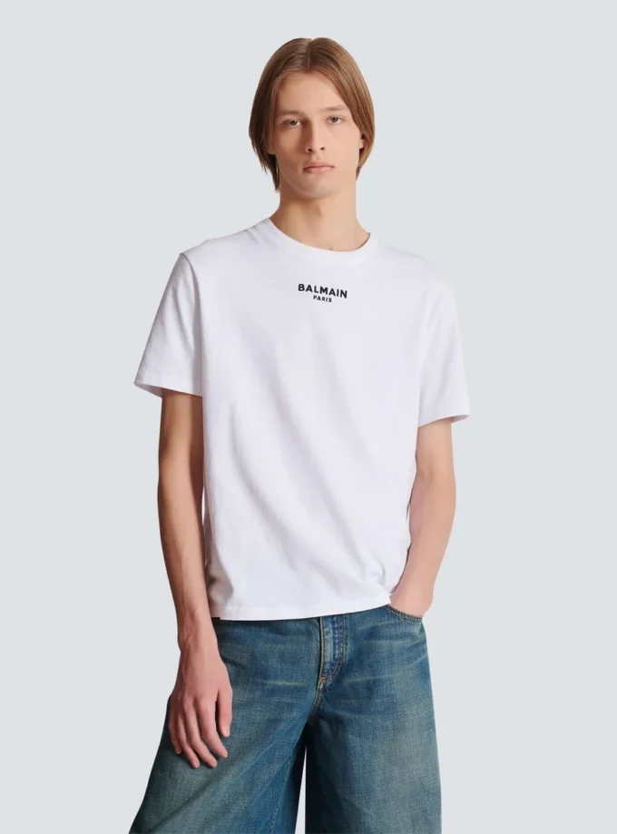 Embroidered Balmain Paris T-shirt Embroidered Balmain Paris T-shirt