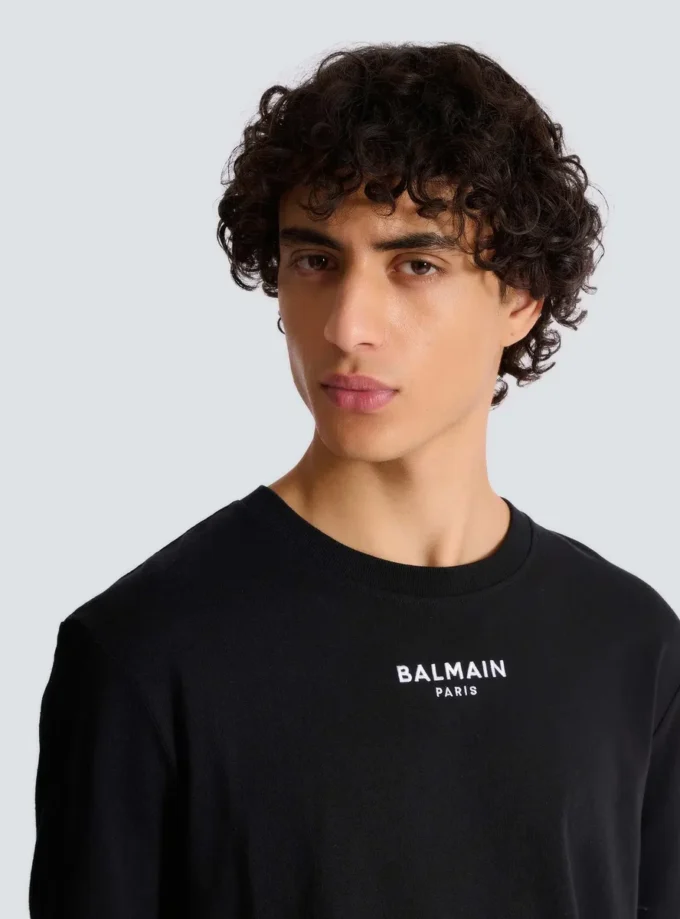 Embroidered Balmain Paris T-shirt Embroidered Balmain Paris T-shirt