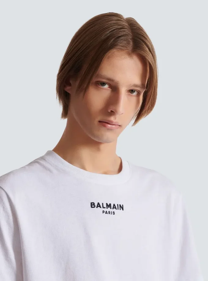 Embroidered Balmain Paris T-shirt Embroidered Balmain Paris T-shirt