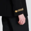 Embroidered crepe jacket Embroidered crepe jacket