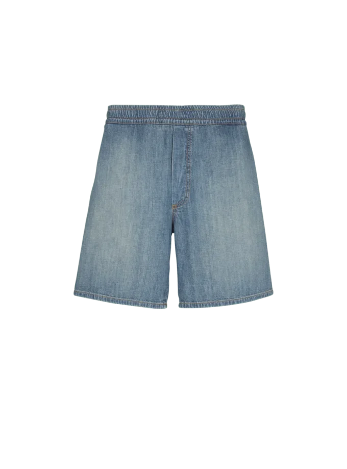Faded denim shorts Faded denim shorts