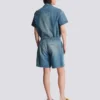 Faded denim shorts Faded denim shorts