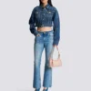 Flared denim jeans Flared denim jeans