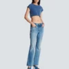 Flared denim jeans Flared denim jeans