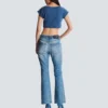 Flared denim jeans Flared denim jeans