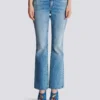 Flared denim jeans Flared denim jeans