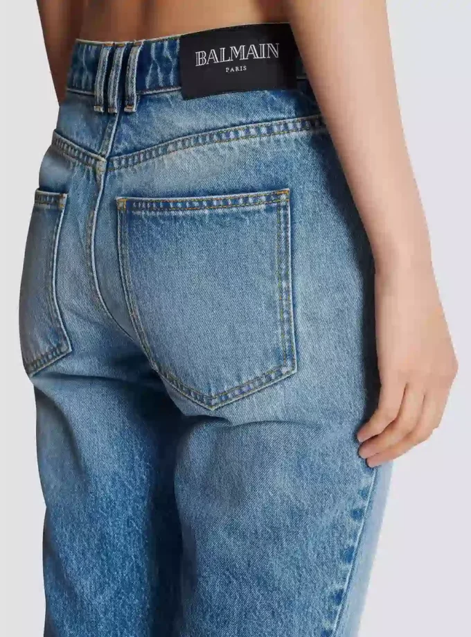 Flared denim jeans Flared denim jeans