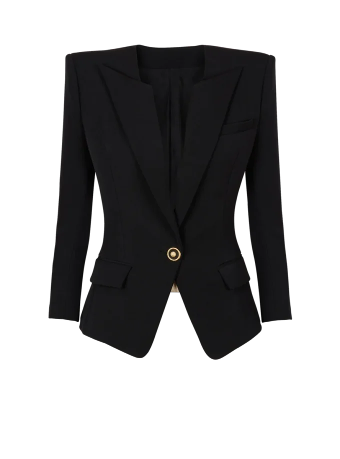 Grain de poudre 1-button jacket
