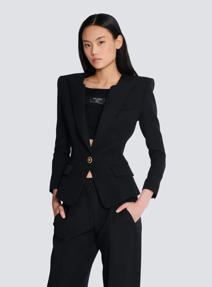 Grain de poudre 1-button jacket