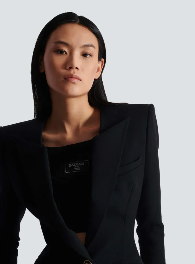 Grain de poudre 1-button jacket
