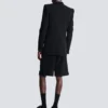 Grain de poudre blazer with satin lapels Grain de poudre blazer with satin lapels