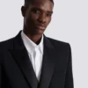 Grain de poudre blazer with satin lapels Grain de poudre blazer with satin lapels