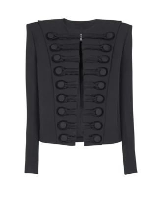 Grain de poudre edge-to-edge spencer jacket