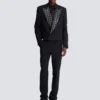 Grain de poudre jacket with crystals Grain de poudre jacket with crystals