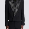 Grain de poudre jacket with crystals Grain de poudre jacket with crystals