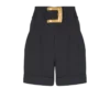 Grain de poudre shorts with belt Grain de poudre shorts with belt
