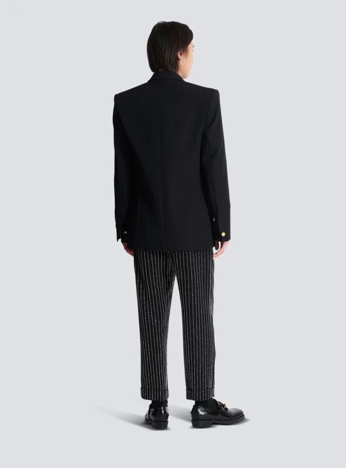 Grain de poudre wool 1-button jacket Grain de poudre wool 1-button jacket