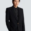 Grain de poudre wool 1-button jacket Grain de poudre wool 1-button jacket