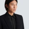 Grain de poudre wool 1-button jacket Grain de poudre wool 1-button jacket