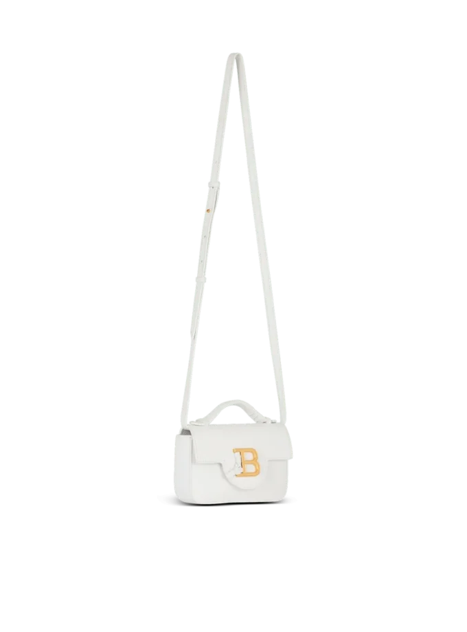 Grained calfskin B-Buzz 17 Mini bag