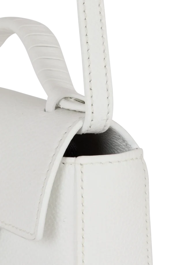 Grained calfskin B-Buzz 17 Mini bag