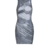 Halterneck draped trompe-l’œil strass dress Halterneck draped trompe-l’œil strass dress