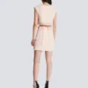 High-waist buttoned tweed mini skirt High-waist buttoned tweed mini skirt