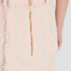 High-waist buttoned tweed mini skirt High-waist buttoned tweed mini skirt
