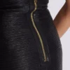 High-waist rolled lambskin leather mini skirt High-waist rolled lambskin leather mini skirt