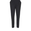High-waisted grain de poudre trousers High-waisted grain de poudre trousers