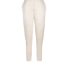 High-waisted silk trousers High-waisted silk trousers