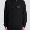 Hoodie with Balmain Couture label Hoodie with Balmain Couture label