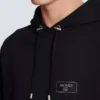 Hoodie with Balmain Couture label Hoodie with Balmain Couture label