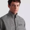 Houndstooth wool jacket