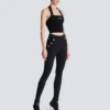 Jersey leggings with 6 buttons Jersey leggings with 6 buttons